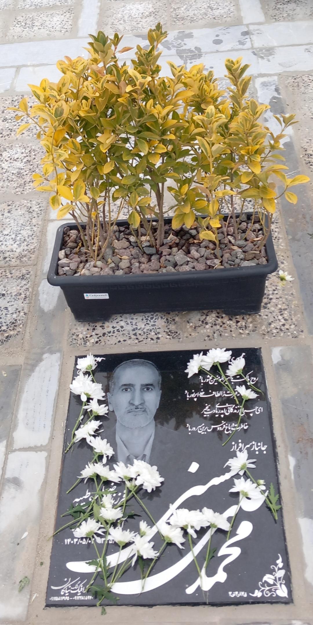 عکس قطعه جانبازان قطعه ۸۷ صالحین