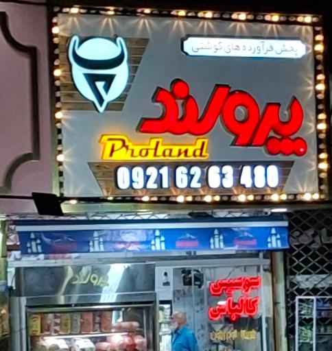 عکس پخش فرآورده‌های گوشتی پرولند