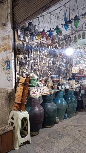 عکس ورودی بازار بزرگ و بازار سنتی کاشان