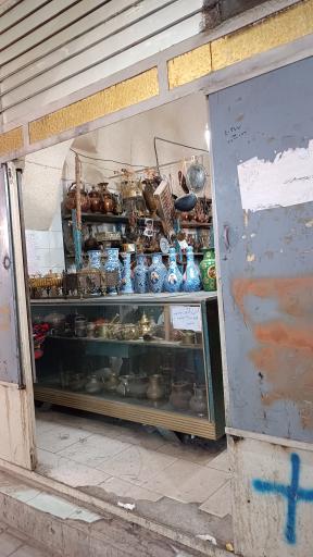 عکس ورودی بازار بزرگ و بازار سنتی کاشان