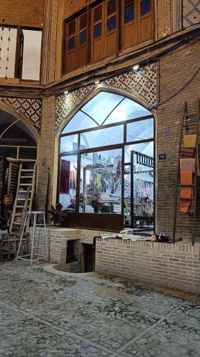 عکس ورودی بازار بزرگ و بازار سنتی کاشان