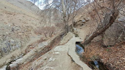 عکس آبشار دره نوسنگ حصارک