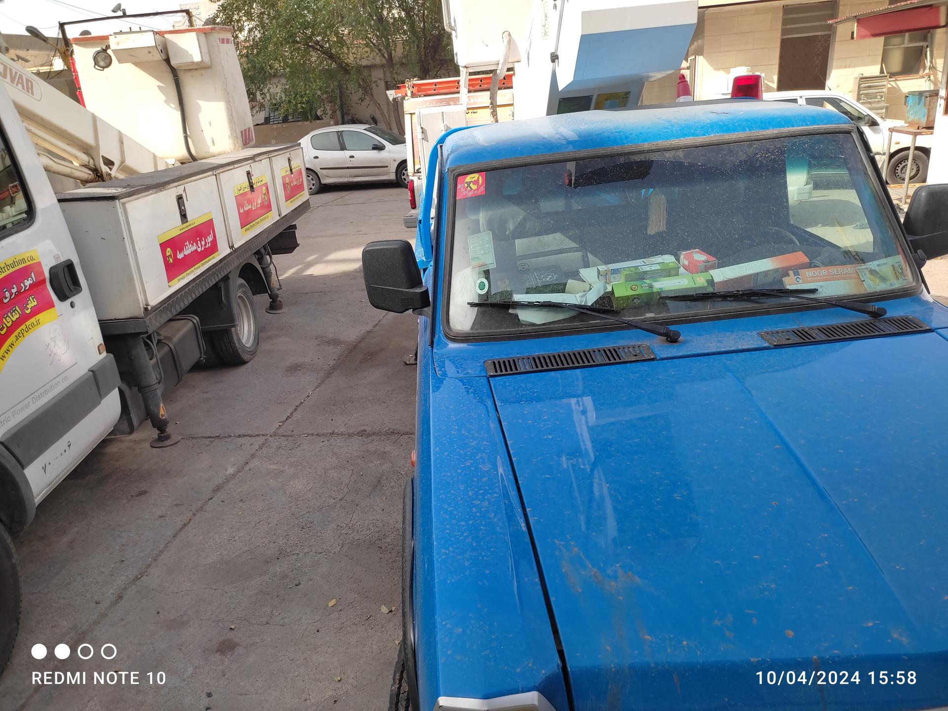 عکس انبار منطقه سه توزیع برق اهواز 