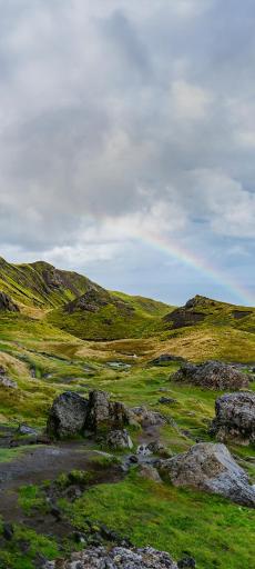 عکس آبشار دره نوسنگ حصارک