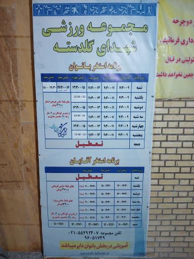 عکس شهدای گلدسته