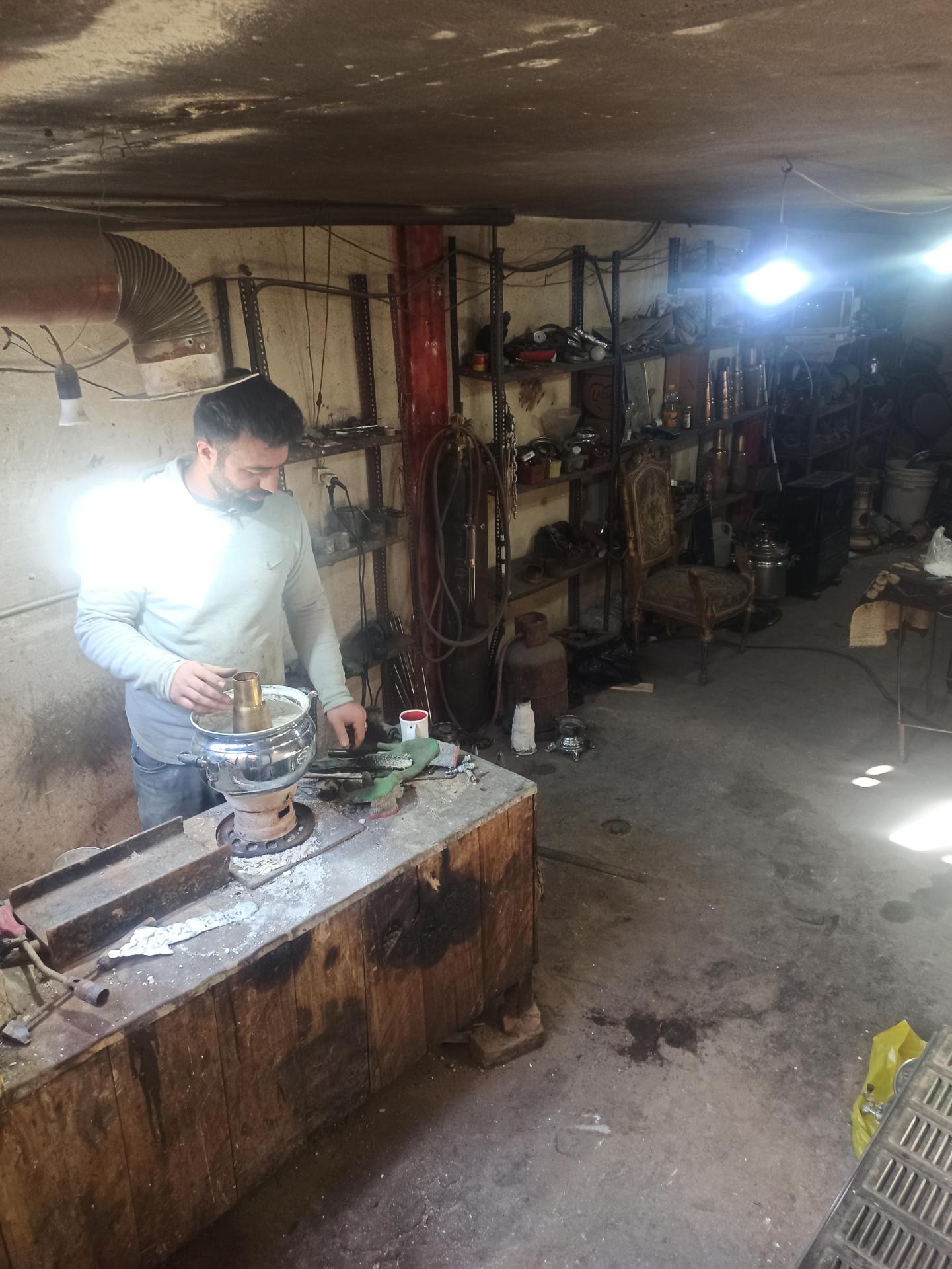 عکس تعمیرات سماور ناصر