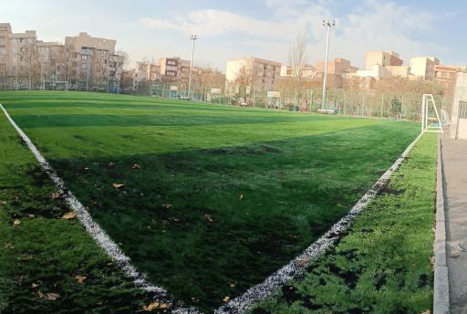 عکس زمین فوتبال چمن