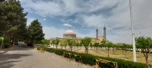 عکس مسجد الغدیر دانشگاه قم