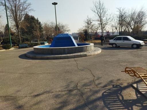 عکس آبنمای بوستان کارگر