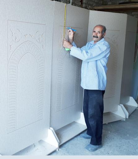 عکس نجاری استاد خدامراد الهی 