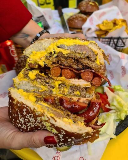 عکس منقل برگر