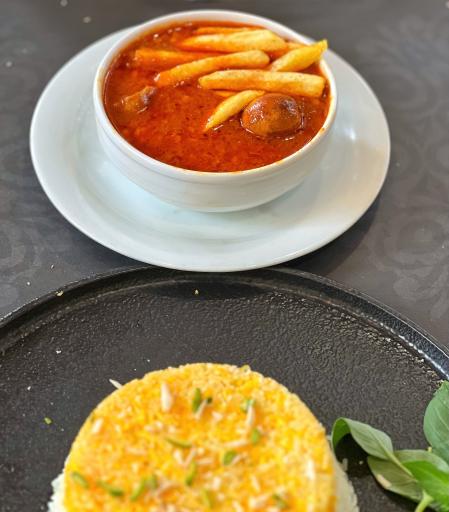 عکس تهیه غذای دلپذیران