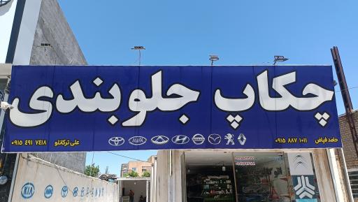 عکس مکانیکی پهلوان