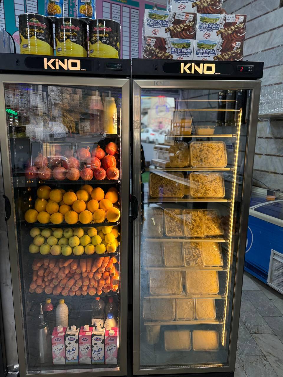 عکس ابمیوه بستنی الف