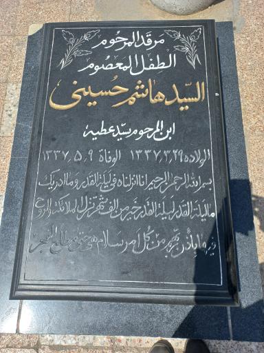 عکس مزار السید هاشم حسینی