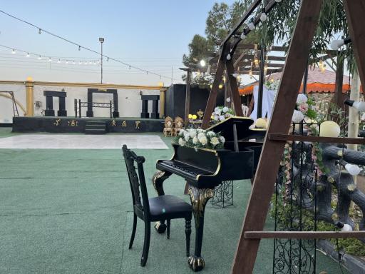 عکس باغ تالار ارم تشریفات اکباتان