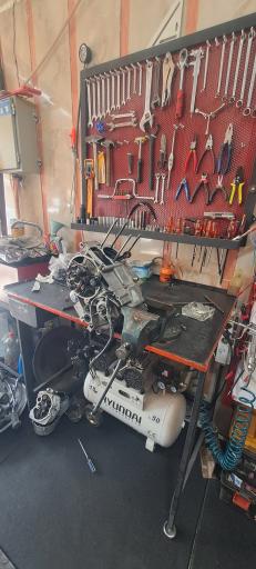 عکس تعمیرگاه موتورسیکلت امدادی