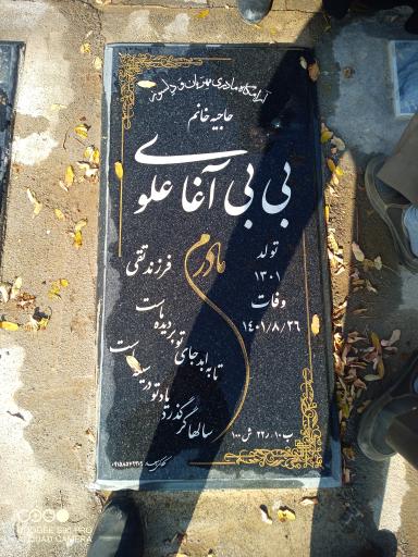عکس مزار بی بی آغا علوی