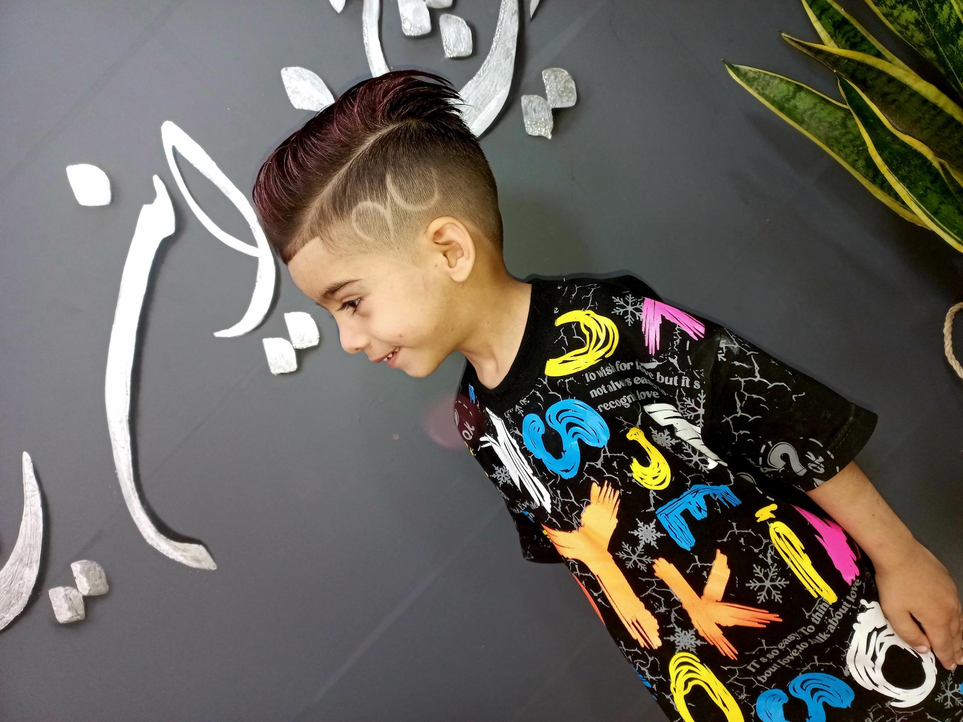 عکس پیرایش موهام 