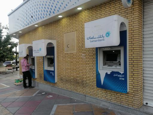 عکس خودپرداز بانک سامان