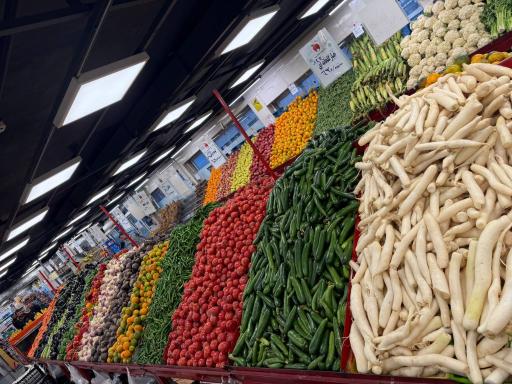 عکس بازار میوه و تره بار نصر