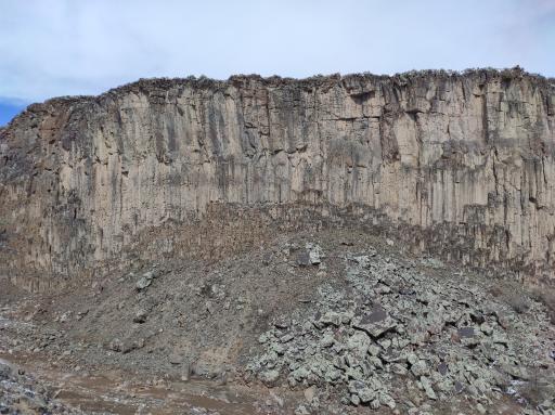 عکس منشورهای بازالتی 