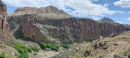 عکس منشورهای بازالتی 