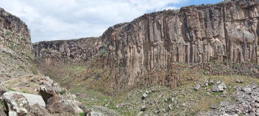 عکس منشورهای بازالتی 