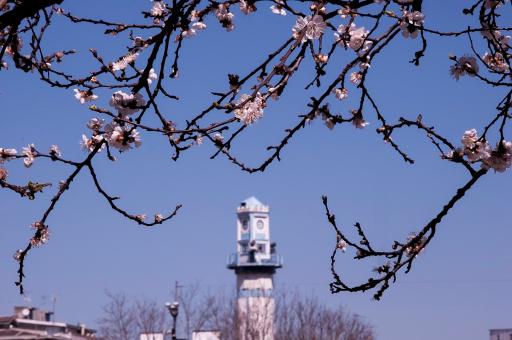 عکس برج ساعت و مناره انزلی