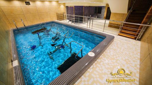 عکس استخر هتل رسپینا لاهیجان