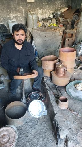 قلع سفید کردن مسگری خراسانی