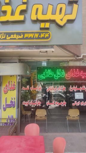 عکس تهیه غذای نخل طلایی