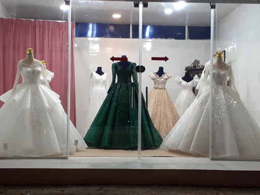 عکس مزون عروس خورشید شب 