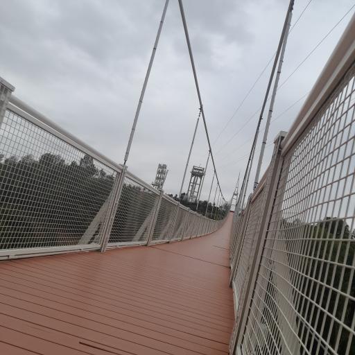 عکس پل معلق چوبی