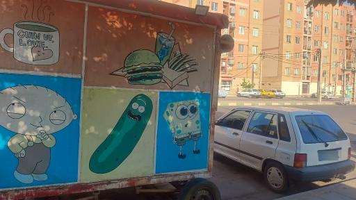 عکس فست فود سیار