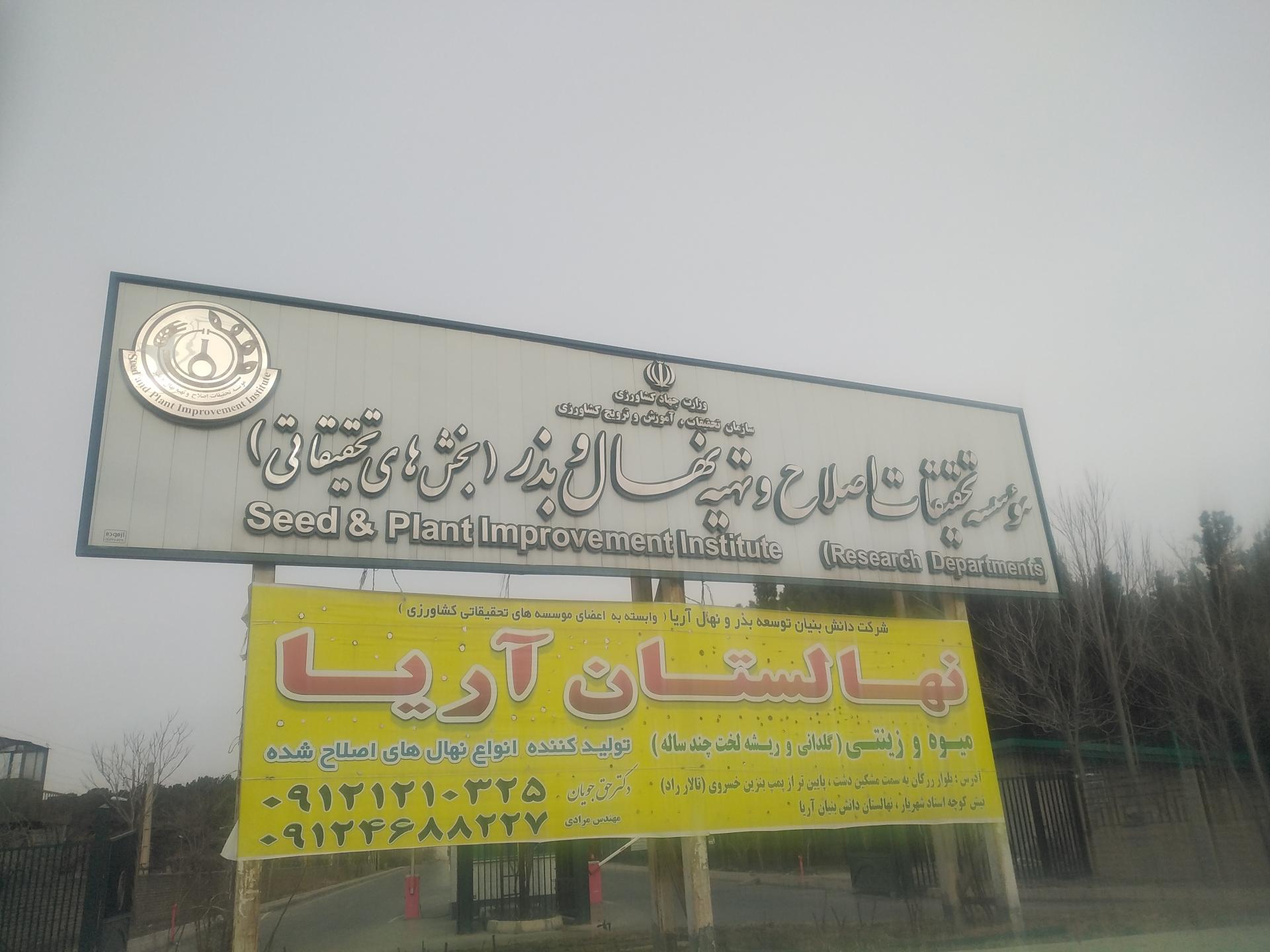 عکس موسسه تحقیقات اصلاح و تهیه نهال و بذر 