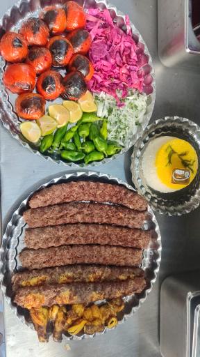 عکس کباب ساطوری بناب الهیه