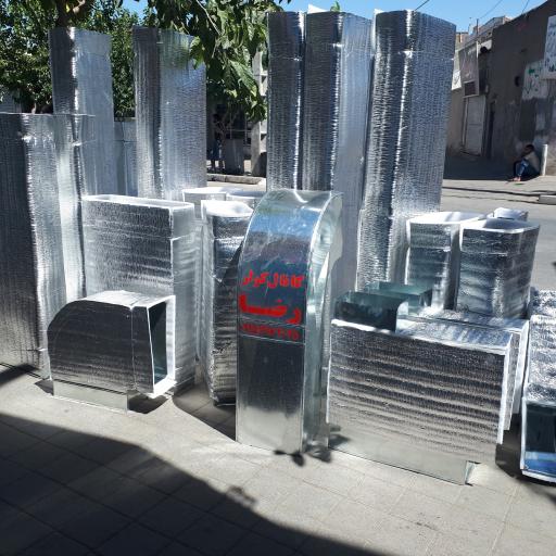 عکس کانال کولر سازی رضا