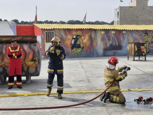 عکس مرکز آموزش تخصصی آتش نشانی شهید بیضایی