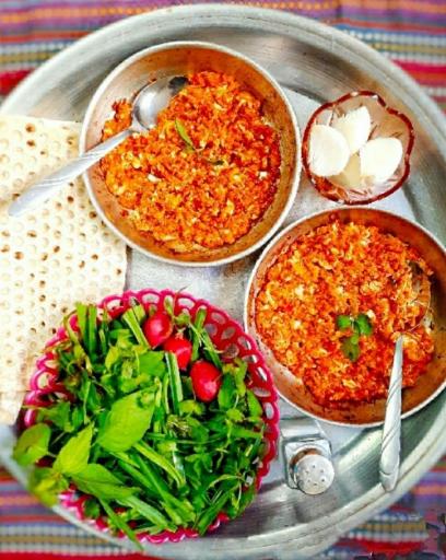 عکس صبحانه و نهار رۆژ باش