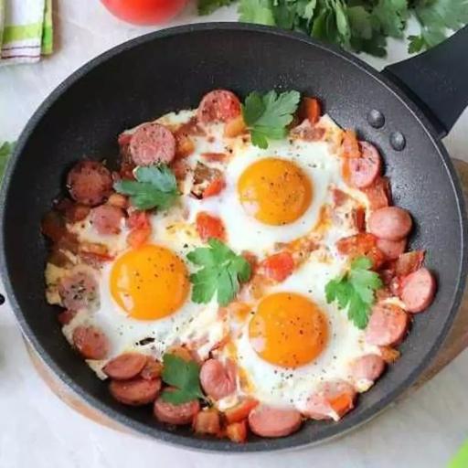 عکس صبحانه و نهار رۆژ باش