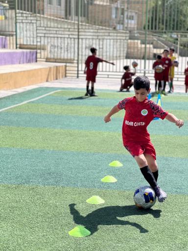 عکس مدرسه فوتبال مهر گستر 