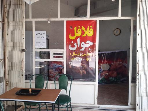 عکس فلافلی جوان