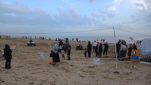 عکس پیست موتور چهار چرخ ساحلی دیلم