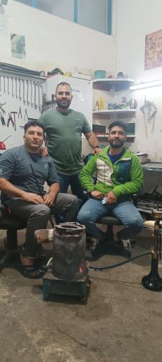 عکس مکانیکی و جلوبندی سعید