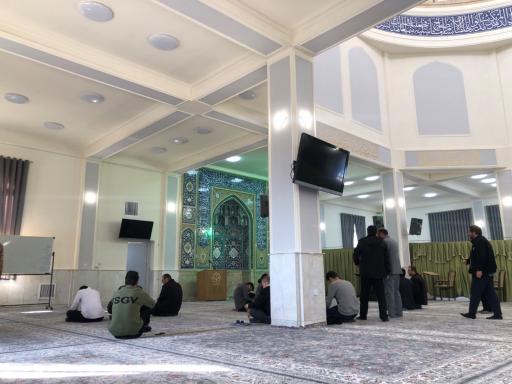 عکس مسجد امیرالمؤمنین دانشگاه کاشان