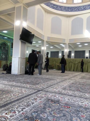 عکس مسجد امیرالمؤمنین دانشگاه کاشان