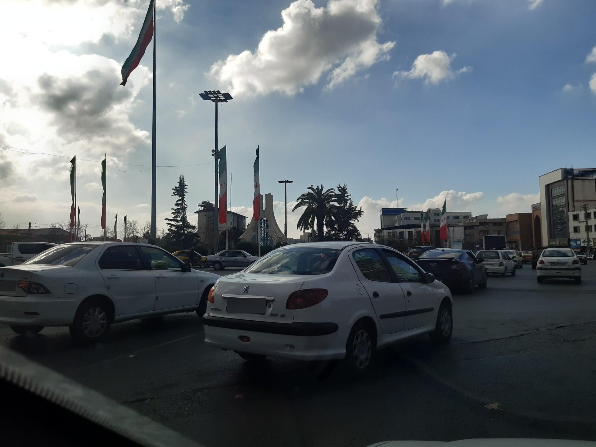 عکس میدان امام خمینی ساری