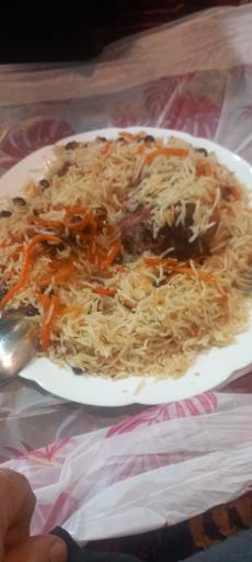 عکس قابلی پلو ازبکی