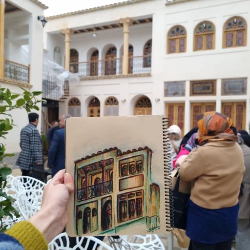 عکس عمارت تاریخی دلگشا
